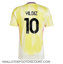 Maillot de football Réplique Juventus Kenan Yildiz #10 Extérieur 2024-25 Manche Courte