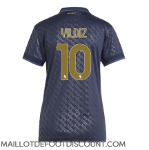 Maillot de football Réplique Juventus Kenan Yildiz #10 Troisième Femme 2024-25 Manche Courte