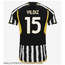 Maillot de football Réplique Juventus Kenan Yildiz #15 Domicile 2023-24 Manche Courte