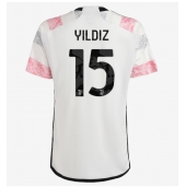 Maillot de football Réplique Juventus Kenan Yildiz #15 Extérieur 2023-24 Manche Courte