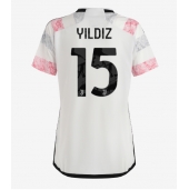 Maillot de football Réplique Juventus Kenan Yildiz #15 Extérieur Femme 2023-24 Manche Courte