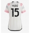 Maillot de football Réplique Juventus Kenan Yildiz #15 Extérieur Femme 2023-24 Manche Courte