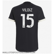 Maillot de football Réplique Juventus Kenan Yildiz #15 Troisième 2023-24 Manche Courte