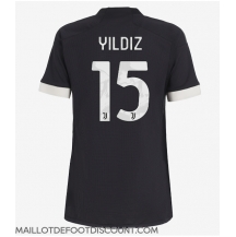 Maillot de football Réplique Juventus Kenan Yildiz #15 Troisième Femme 2023-24 Manche Courte