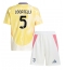 Maillot de football Réplique Juventus Manuel Locatelli #5 Extérieur Enfant 2024-25 Manche Courte (+ Pantalon court)