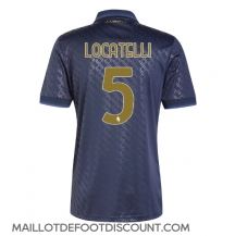 Maillot de football Réplique Juventus Manuel Locatelli #5 Troisième 2024-25 Manche Courte