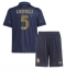 Maillot de football Réplique Juventus Manuel Locatelli #5 Troisième Enfant 2024-25 Manche Courte (+ Pantalon court)