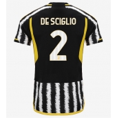 Maillot de football Réplique Juventus Mattia De Sciglio #2 Domicile 2023-24 Manche Courte