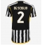 Maillot de football Réplique Juventus Mattia De Sciglio #2 Domicile Femme 2023-24 Manche Courte