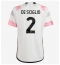 Maillot de football Réplique Juventus Mattia De Sciglio #2 Extérieur 2023-24 Manche Courte