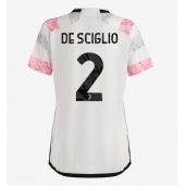 Maillot de football Réplique Juventus Mattia De Sciglio #2 Extérieur Femme 2023-24 Manche Courte