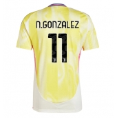 Maillot de football Réplique Juventus Nicolas Gonzalez #11 Extérieur 2024-25 Manche Courte