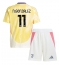 Maillot de football Réplique Juventus Nicolas Gonzalez #11 Extérieur Enfant 2024-25 Manche Courte (+ Pantalon court)