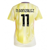 Maillot de football Réplique Juventus Nicolas Gonzalez #11 Extérieur Femme 2024-25 Manche Courte