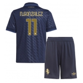 Maillot de football Réplique Juventus Nicolas Gonzalez #11 Troisième Enfant 2024-25 Manche Courte (+ Pantalon court)