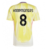 Maillot de football Réplique Juventus Teun Koopmeiners #8 Extérieur 2024-25 Manche Courte