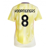 Maillot de football Réplique Juventus Teun Koopmeiners #8 Extérieur Femme 2024-25 Manche Courte