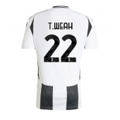 Maillot de football Réplique Juventus Timothy Weah #22 Domicile 2024-25 Manche Courte