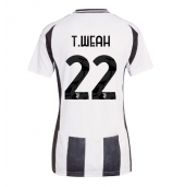 Maillot de football Réplique Juventus Timothy Weah #22 Domicile Femme 2024-25 Manche Courte