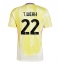 Maillot de football Réplique Juventus Timothy Weah #22 Extérieur 2024-25 Manche Courte