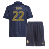 Maillot de football Réplique Juventus Timothy Weah #22 Troisième Enfant 2024-25 Manche Courte (+ Pantalon court)