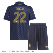 Maillot de football Réplique Juventus Timothy Weah #22 Troisième Enfant 2024-25 Manche Courte (+ Pantalon court)