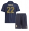 Maillot de football Réplique Juventus Timothy Weah #22 Troisième Enfant 2024-25 Manche Courte (+ Pantalon court)