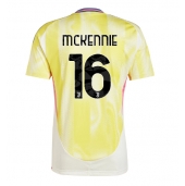 Maillot de football Réplique Juventus Weston McKennie #16 Extérieur 2024-25 Manche Courte