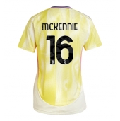 Maillot de football Réplique Juventus Weston McKennie #16 Extérieur Femme 2024-25 Manche Courte