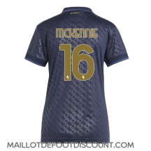 Maillot de football Réplique Juventus Weston McKennie #16 Troisième Femme 2024-25 Manche Courte