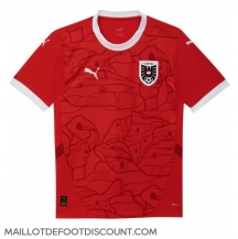 Maillot de football Réplique L'Autriche Domicile Europe 2024 Manche Courte