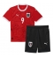 Maillot de football Réplique L'Autriche Marcel Sabitzer #9 Domicile Enfant Europe 2024 Manche Courte (+ Pantalon court)