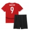 Maillot de football Réplique L'Autriche Marcel Sabitzer #9 Domicile Enfant Europe 2024 Manche Courte (+ Pantalon court)