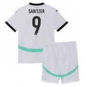 Maillot de football Réplique L'Autriche Marcel Sabitzer #9 Extérieur Enfant Europe 2024 Manche Courte (+ Pantalon court)