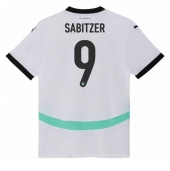 Maillot de football Réplique L'Autriche Marcel Sabitzer #9 Extérieur Europe 2024 Manche Courte