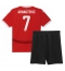 Maillot de football Réplique L'Autriche Marko Arnautovic #7 Domicile Enfant Europe 2024 Manche Courte (+ Pantalon court)