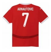 Maillot de football Réplique L'Autriche Marko Arnautovic #7 Domicile Europe 2024 Manche Courte