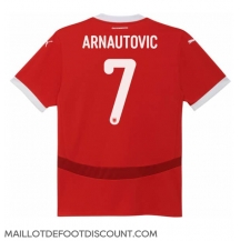 Maillot de football Réplique L'Autriche Marko Arnautovic #7 Domicile Europe 2024 Manche Courte