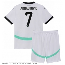 Maillot de football Réplique L'Autriche Marko Arnautovic #7 Extérieur Enfant Europe 2024 Manche Courte (+ Pantalon court)