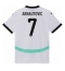 Maillot de football Réplique L'Autriche Marko Arnautovic #7 Extérieur Femme Europe 2024 Manche Courte