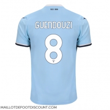 Maillot de football Réplique Lazio Matteo Guendouzi #8 Domicile 2024-25 Manche Courte