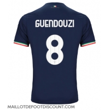 Maillot de football Réplique Lazio Matteo Guendouzi #8 Extérieur 2023-24 Manche Courte