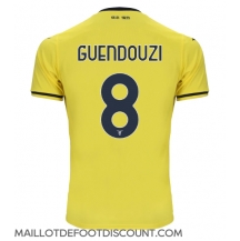 Maillot de football Réplique Lazio Matteo Guendouzi #8 Extérieur 2024-25 Manche Courte