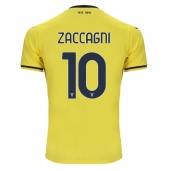 Maillot de football Réplique Lazio Mattia Zaccagni #10 Extérieur 2024-25 Manche Courte