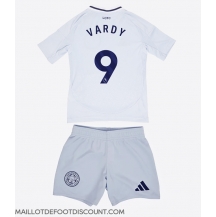 Maillot de football Réplique Leicester City Jamie Vardy #9 Troisième Enfant 2024-25 Manche Courte (+ Pantalon court)