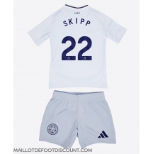 Maillot de football Réplique Leicester City Oliver Skipp #22 Troisième Enfant 2024-25 Manche Courte (+ Pantalon court)