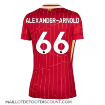 Maillot de football Réplique Liverpool Alexander-Arnold #66 Domicile Femme 2024-25 Manche Courte