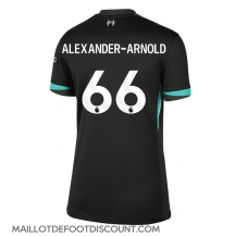 Maillot de football Réplique Liverpool Alexander-Arnold #66 Extérieur Femme 2024-25 Manche Courte