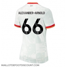 Maillot de football Réplique Liverpool Alexander-Arnold #66 Troisième Femme 2024-25 Manche Courte