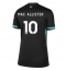 Maillot de football Réplique Liverpool Alexis Mac Allister #10 Extérieur Femme 2024-25 Manche Courte